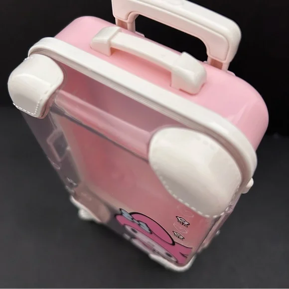 Sanrio pink petit suitcase My Melody 7” H x 4” W x 2” D - Picture 7 of 8